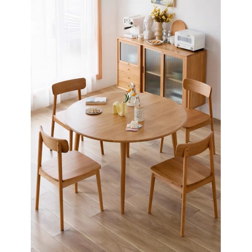 Berlin Solid Oak Round Dining Table (new arrival)